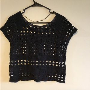 Knit tank top cover.